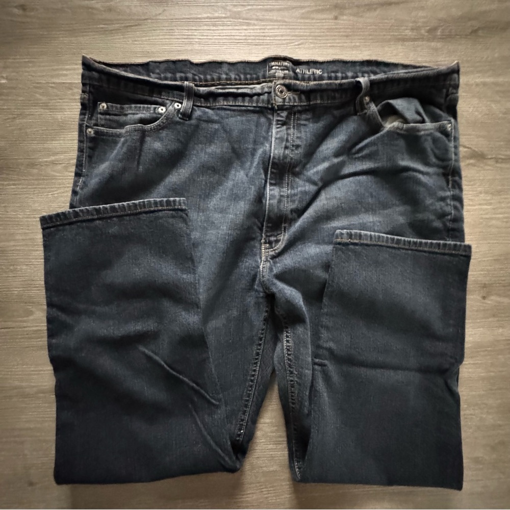 Signature by Levi Strauss&Co Athletic Fit Jeans 46/30 Dark Blue (no size tag) 2